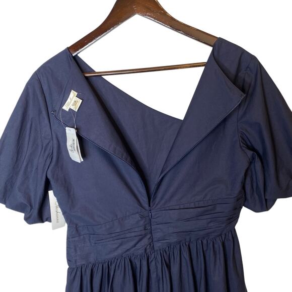 Shoshanna Jordan Poplin Midi Dress size 8 - Picture 6 of 7